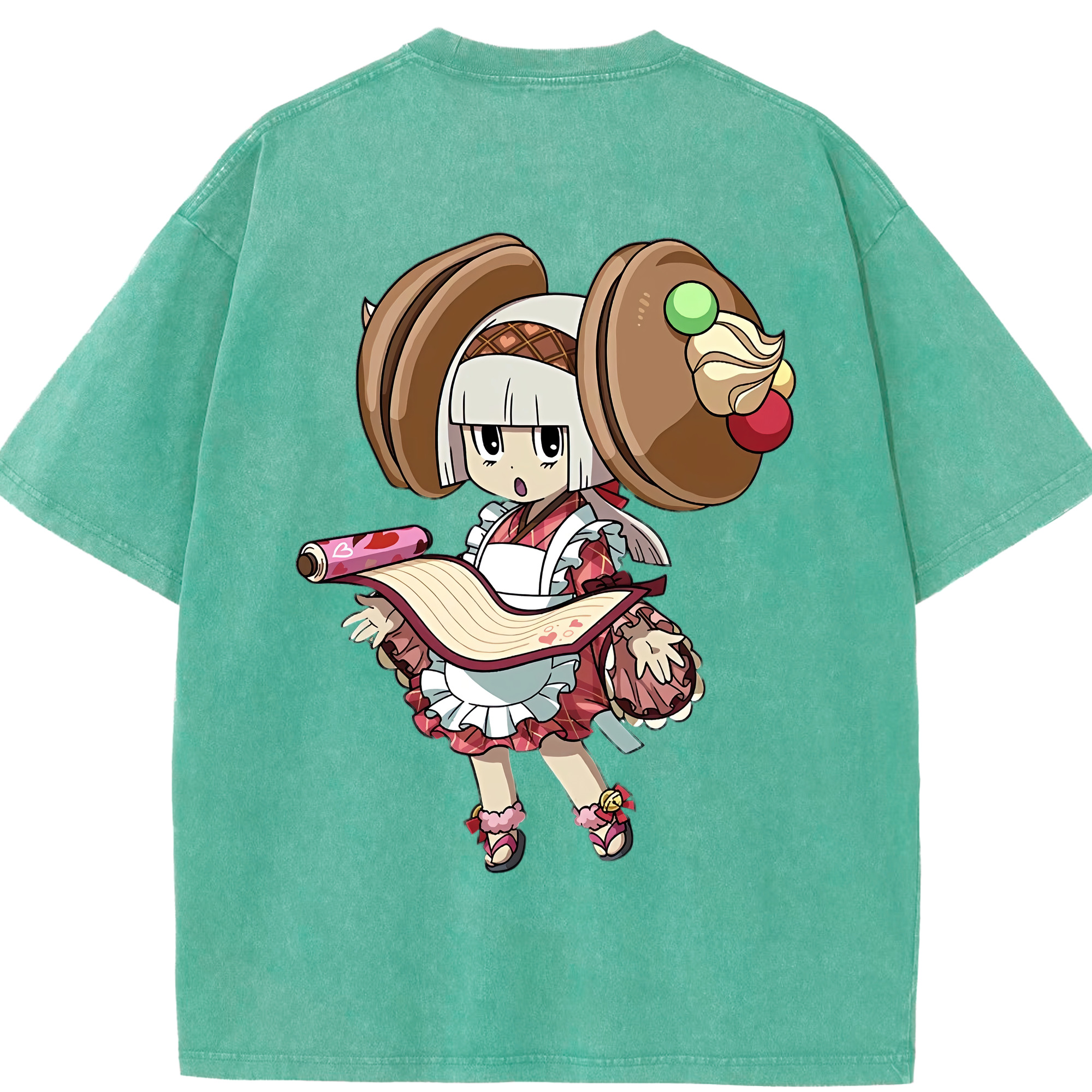 （画像用） 妖怪ウォッチ Yo-kai Watch 綿100% ヴィンテージ風 半袖Tシャツ（背面プリント）